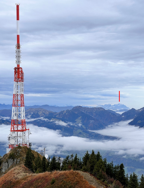 Blick zum Säntis