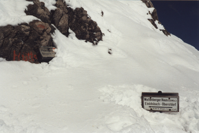 Bockkarscharte (Bild von 1985)