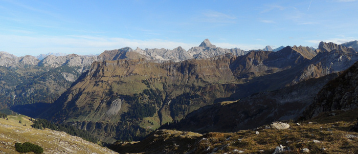 Blick zum Hochvogel