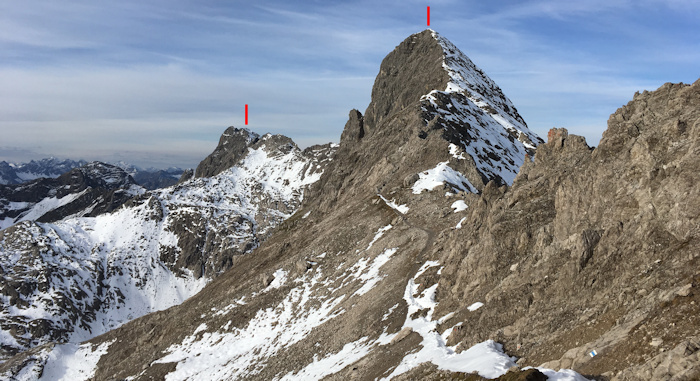 Hohes Licht, Bockkarkopf