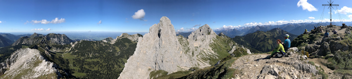 Panorama Rote Flüh