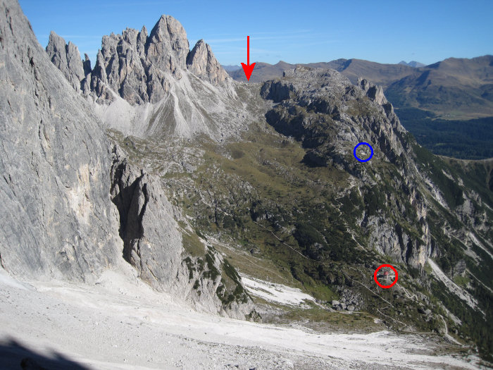 Rifugio Berti, Rifugio Sala