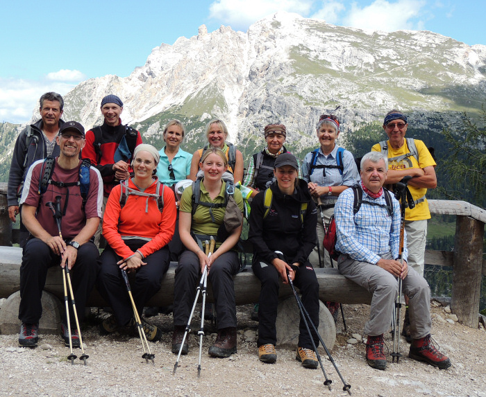 Wandergruppe Hotel