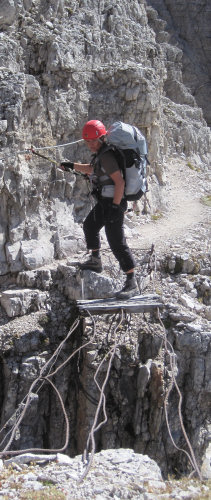 Paternkofel alte Brücke