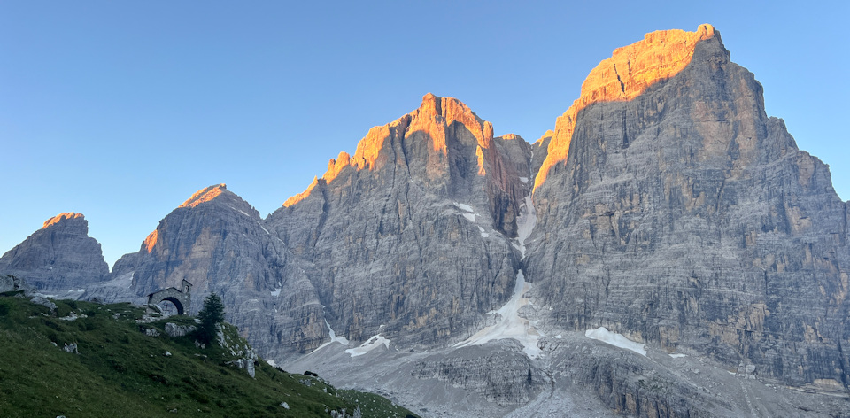 Brenta im Morgenlicht
