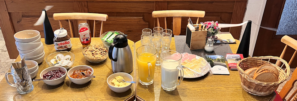Gaistalalm Frühstück