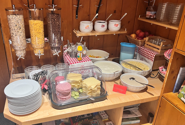 Schweinfurter Hütte Frühstück
