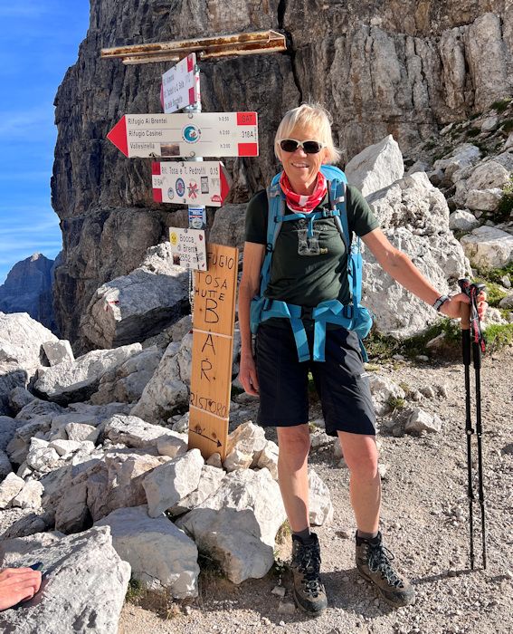 Steffi an der Bocca di Brenta