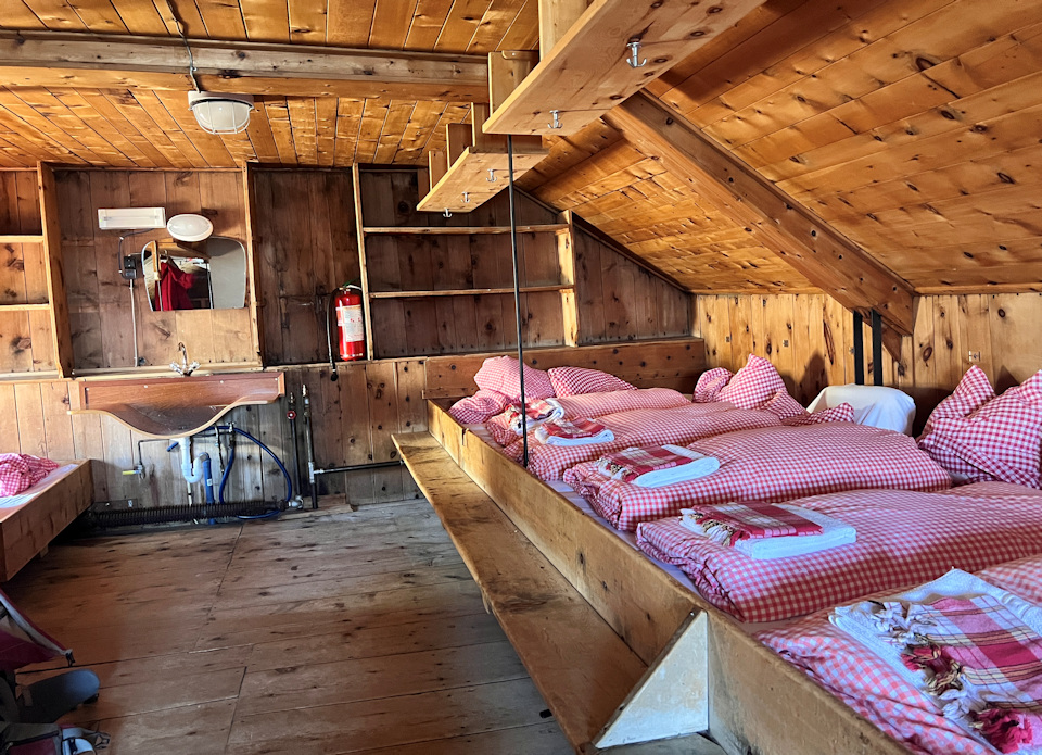 Matratzenlager Schöne-Aussicht-Hütte