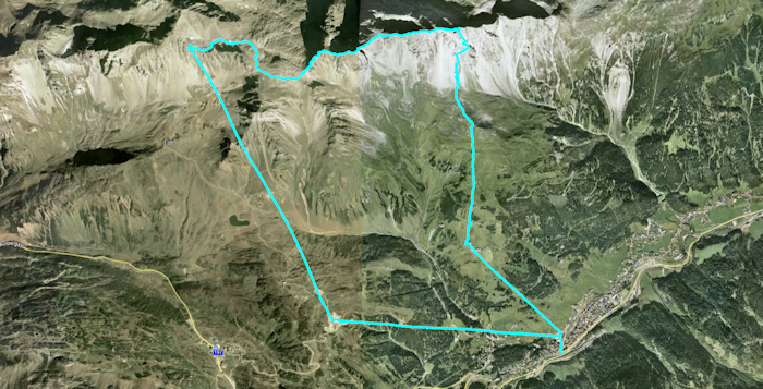 GPS Track Arlberger Klettersteig