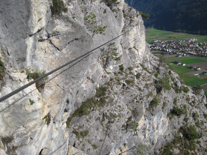 Klettersteig Crazy Eddy Malayische Brücke