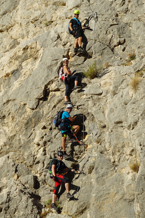 Klettersteig El Chorro