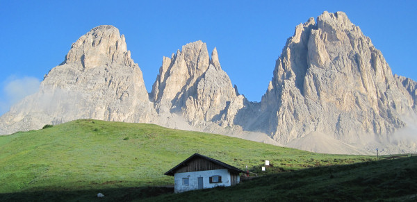 Grohmannspitze, Fünffingerspitze, Langkofel