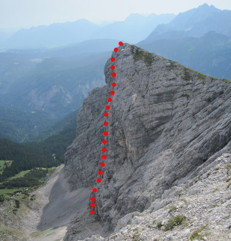 Klettersteig Mauerläufer