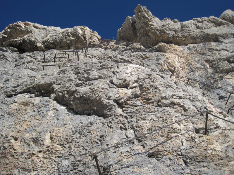 Klettersteig Via ferrata degli Alleghesi