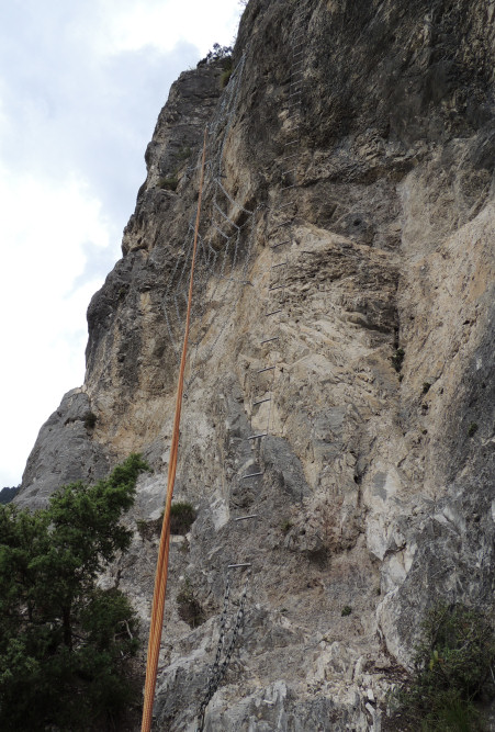 Klettersteig Crazy Eddy Spinne