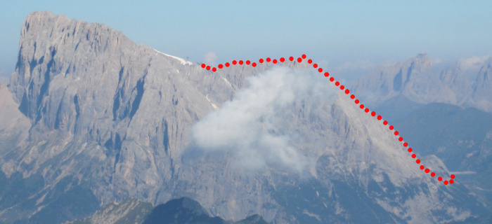 Klettersteig Via Eterna - Brigata Cadore