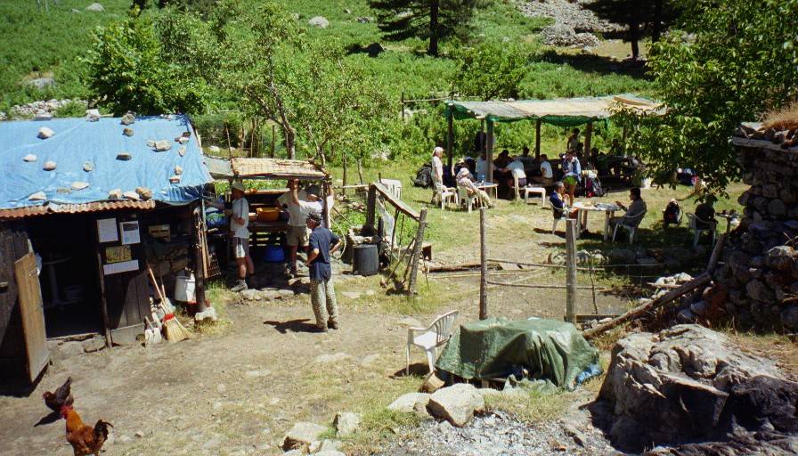 Korsika GR20 Bergeries de Tolla