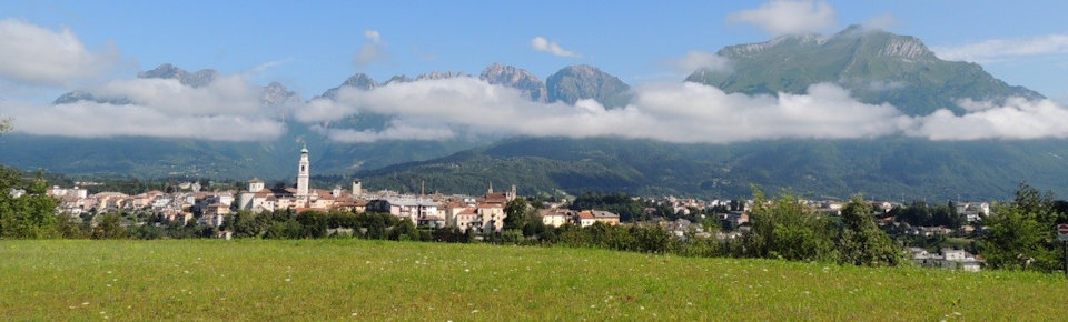 München-Venedig Belluno Landschaft