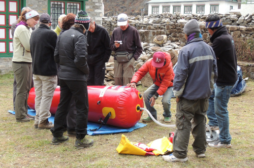 Nepal Trekking Überdrucksack