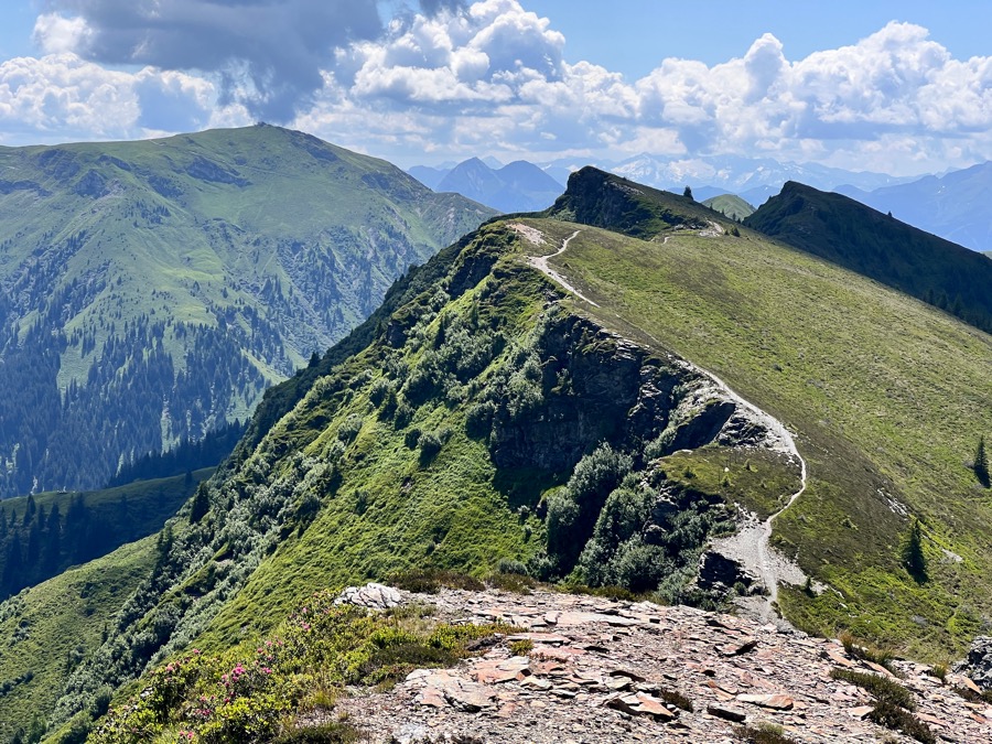 Salzburg-Triest Blick zum Statzerhaus