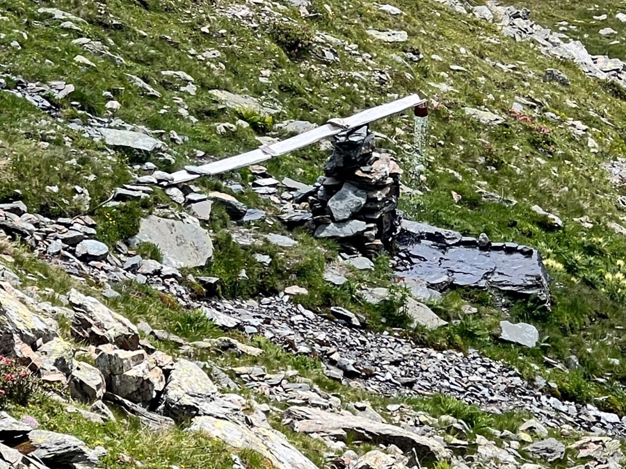 Salzburg-Triest Hugo-Gerbers-Hütte Dusche