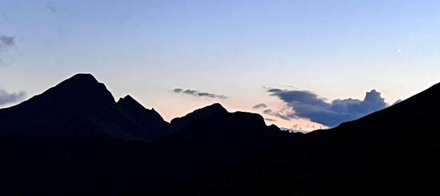 Salzburg-Triest Hugo-Gerbers-Hütte Sonnenuntergang