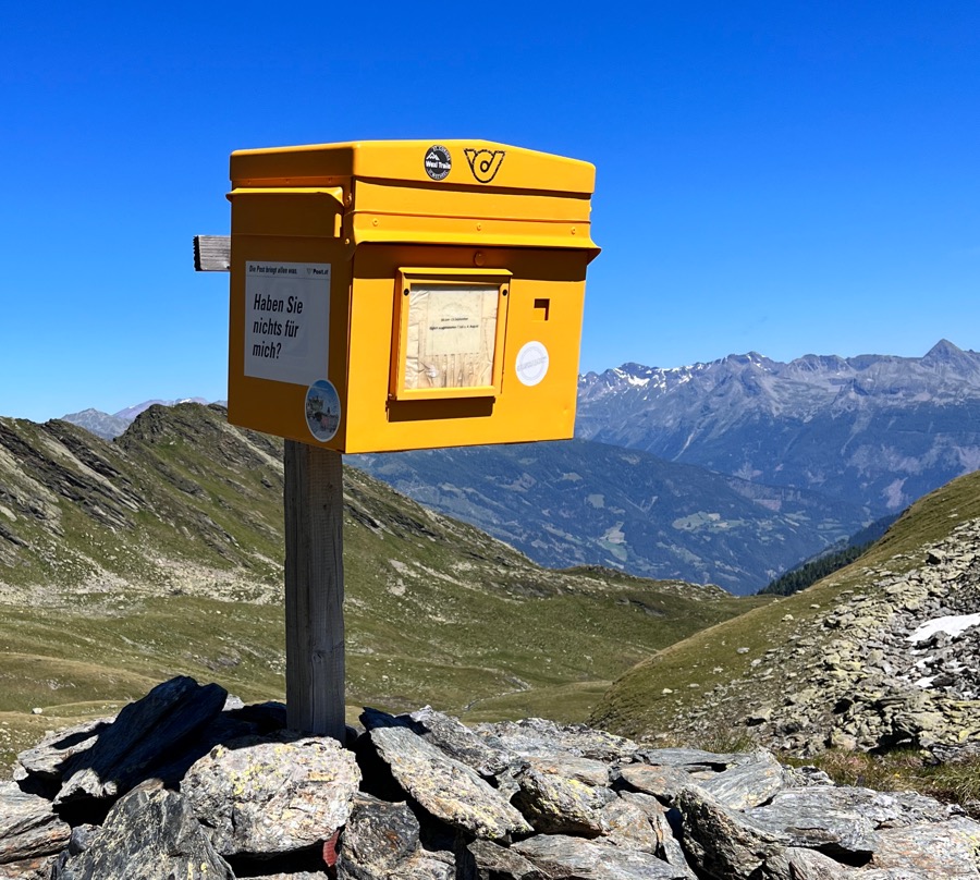 Salzburg-Triest Briefkasten