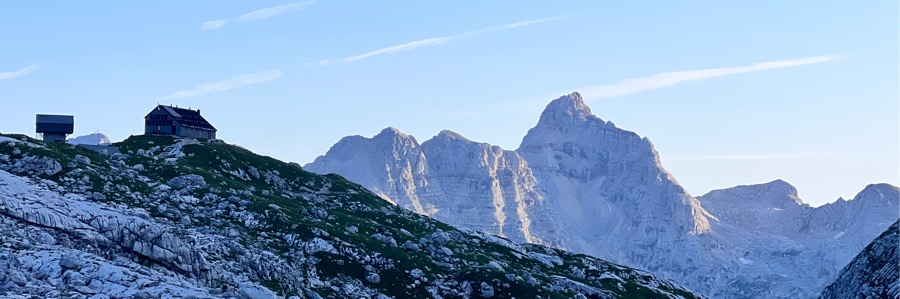 Salzburg-Triest Zasavska koča Hütte