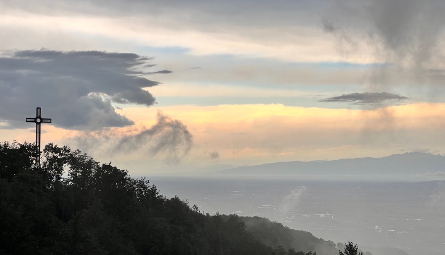 Salzburg-Triest Castelmonte nach Gewitter