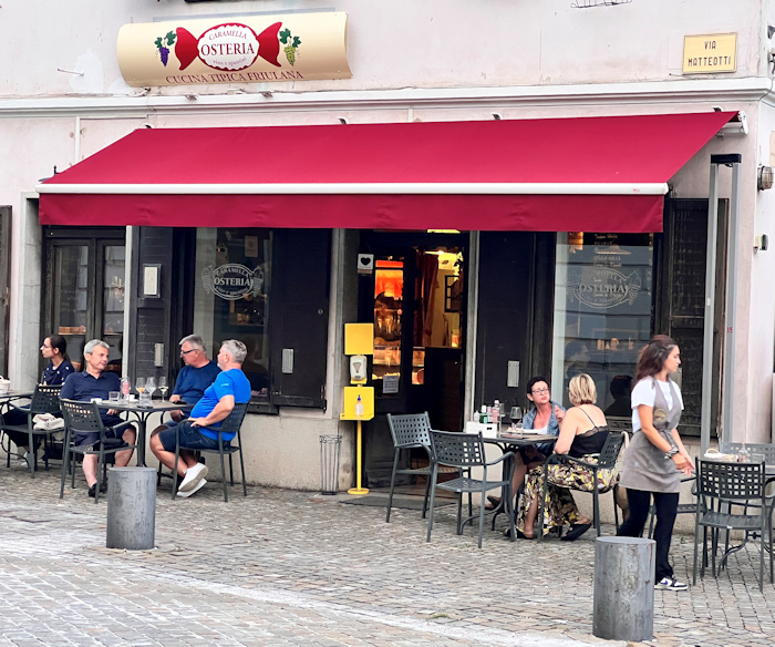 Salzburg-Triest Osteria Caramella