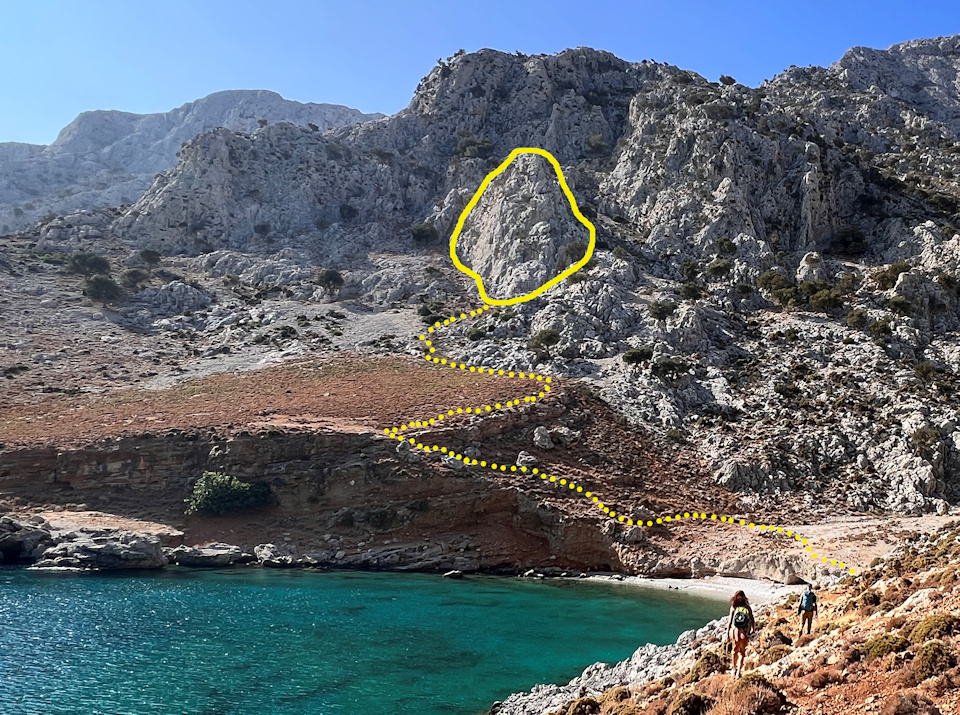 Kalymnos Kletterfelsen Exo Syki