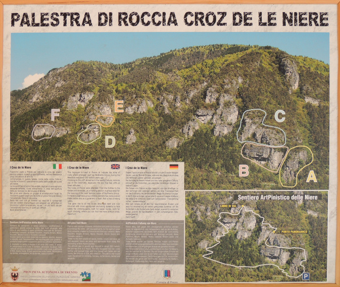 Sportklettern Arco Croz de le Niere