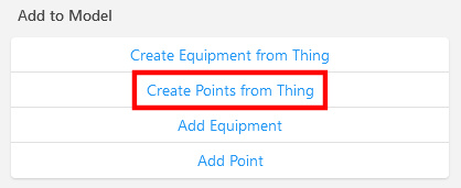 openHAB Create Points from Thing