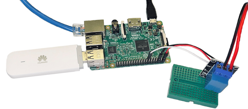 Raspberry Pi Huawei Relais