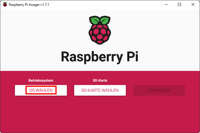Raspberrry Pi Imager