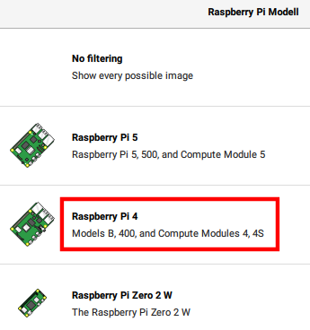 Raspberrry Pi Imager