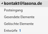 E-Mail Ordner Outlook