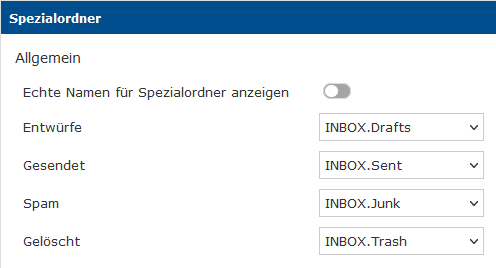 E-Mail Ordner