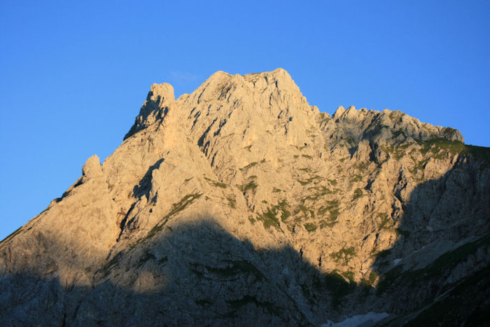 Köllenspitze im Abendlicht