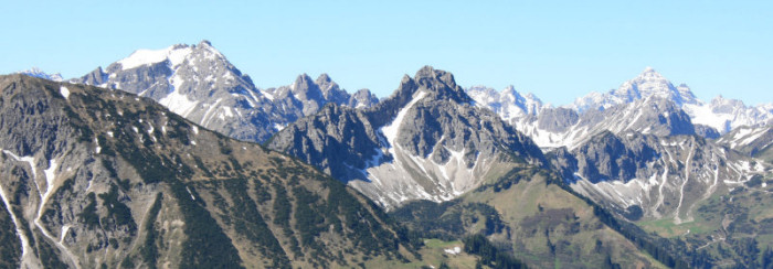 Lailach Spitze und Hochvogel