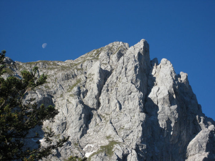 Gimpel von der Otto-Mayr Hütte aus gesehen