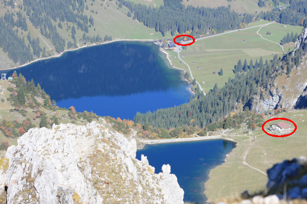 Vilsalpsee und Traualpsee