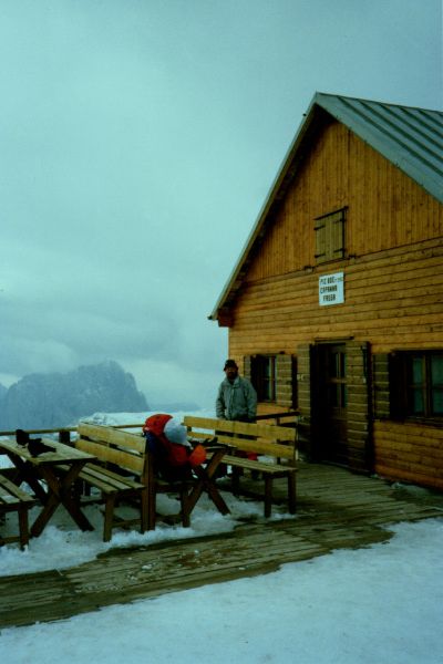 Piz Boe mit Rifugio Capanna-Fassa