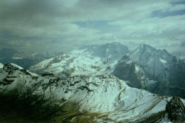 Blick zur Marmolada