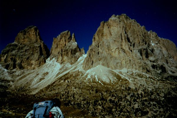 Grohmannspitze, Fünffingerspitze, Langkofel