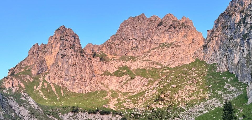 Große Klammspitze im Morgenlicht
