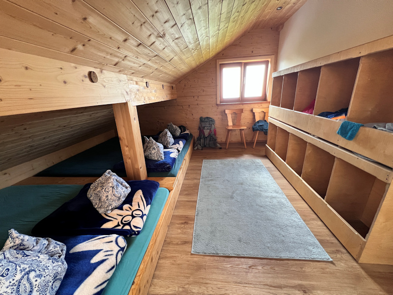 Tegernseer Hütte Matratzenlager
