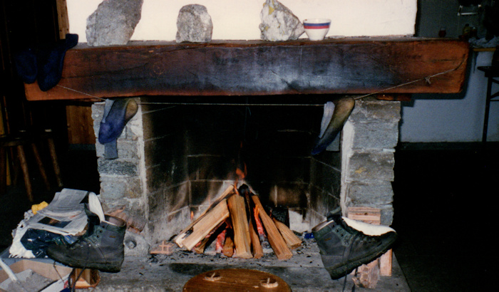 Capanna Arena Feuer