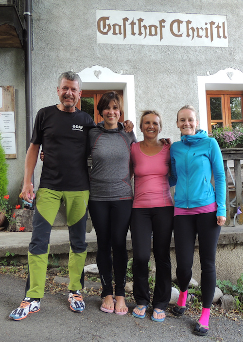 Meraner Höhenweg Christlhof Gruppenbild